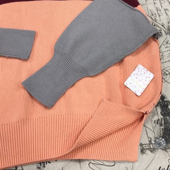 Free People Easy Street Colorblock Sweater - Picture 5 of 8